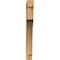 Ekena Millwork Westlake Block Rough Sawn Bracket, Western Red Cedar, 4"W x 30"D x 38"H BKT04X30X38WTL05RWR - alternate 3